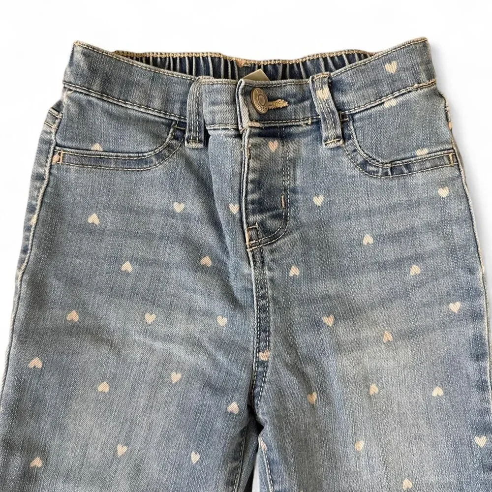Carter’s Heart Print Denim Jeans 24M